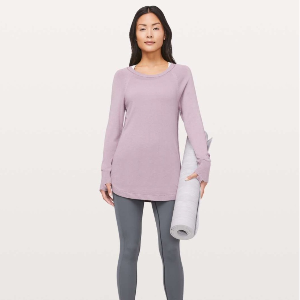 Lululemon Hello Aloe Pullover - EUC, no tags, size 4